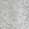 Hallmarked Silver Calling Card Case Birmingham 1903