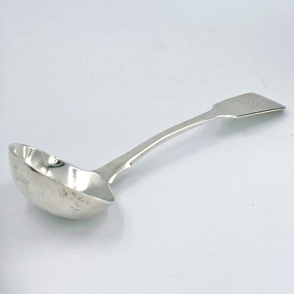 Hallmarked-silver-sauce-ladle-london-1832-5 Hallmarked Silver Sauce Ladle London 1832