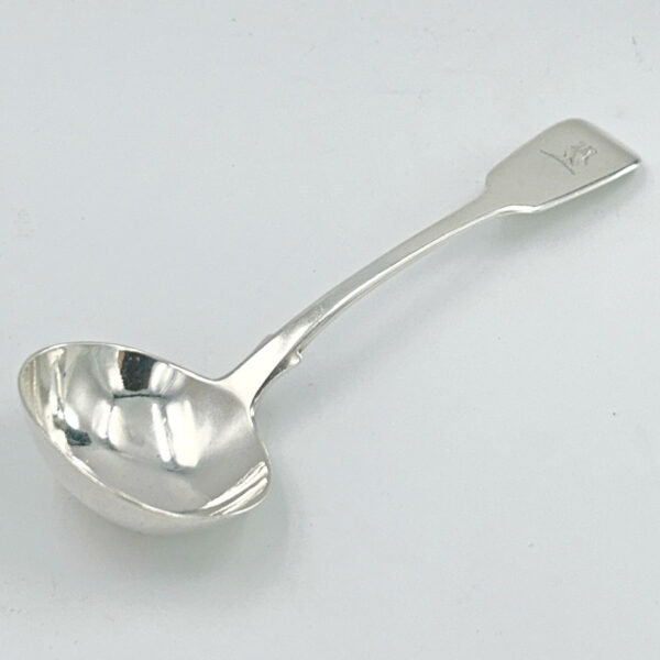 Hallmarked-silver-sauce-ladle-london-1839-2 Hallmarked Silver Sauce Ladle London 1839