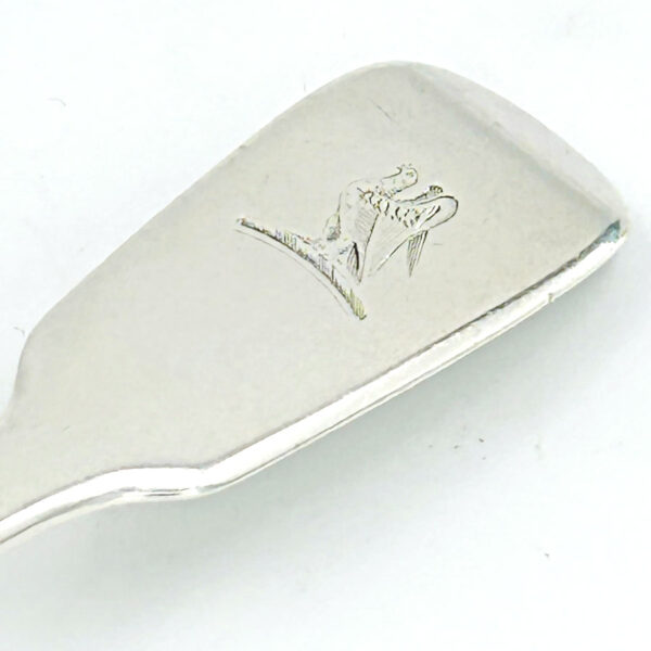 Hallmarked-silver-sauce-ladle-london-1839-3 Hallmarked Silver Sauce Ladle London 1839