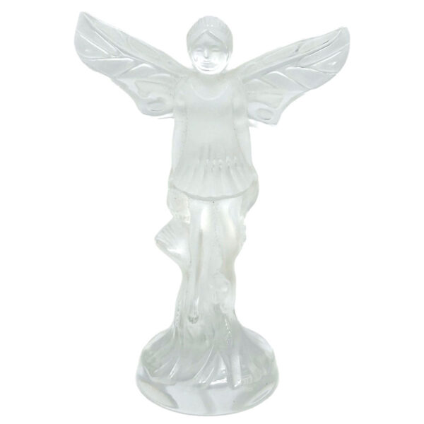 Lalique-frosted-and-clear-glass-fairy-clochette-fairy-seal-20th Lalique Frosted And Clear Crystal Fairy Clochette Fairy Seal 20th