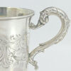 London 1840 Hallmarked Silver Christening Mug Henry Wilkinson