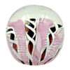 Murano Latticino  Art Glass Paperweight Toso 1960