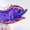Murano Purple Red Fish On A Ball Of Sea Weed 20th