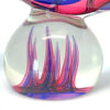 Murano Purple Red Fish On A Ball Of Sea Weed 20th