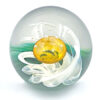 Selkirk Scotland Sunkissed Art Glass Paperweight 2000