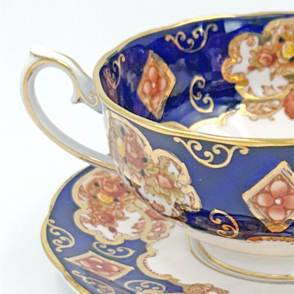 Royal Albert Heirloom Soup Coupe and Saucer