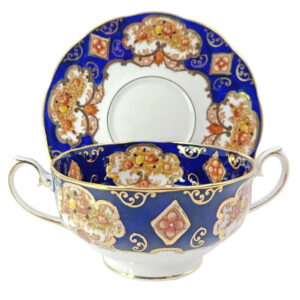 Royal Albert Heirloom Soup Coupe and Saucer