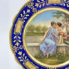 Royal Vienna Porcelain Cabinet Plate Signed Riemor Toh Liebe Dich 19th