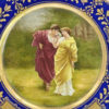 Royal Vienna Porcelain Cabinet Plate Signed Riemor Constantino 19th
