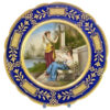 Royal-Vienna-porcelain-cabinet-plate-signed-riemor-der-sommer-19th Royal Vienna Porcelain Cabinet Plate Signed Riemor Der Sommer 19th