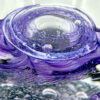 Selkirk Scotland Starburst Art Glass Paperweight 1984