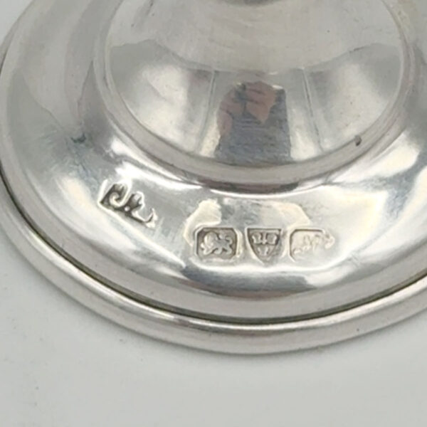 Sterling Silver Pedestal Kiddush Cup Chester 1913