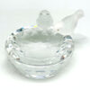Swarovski Crystal Birds At Birdbath 010229