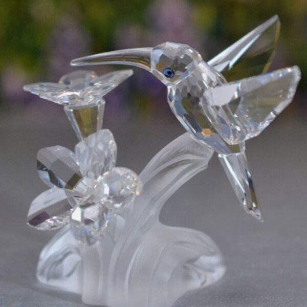 Swarovski Crystal Hummingbird 166184 - Clyde on 4th Antiques