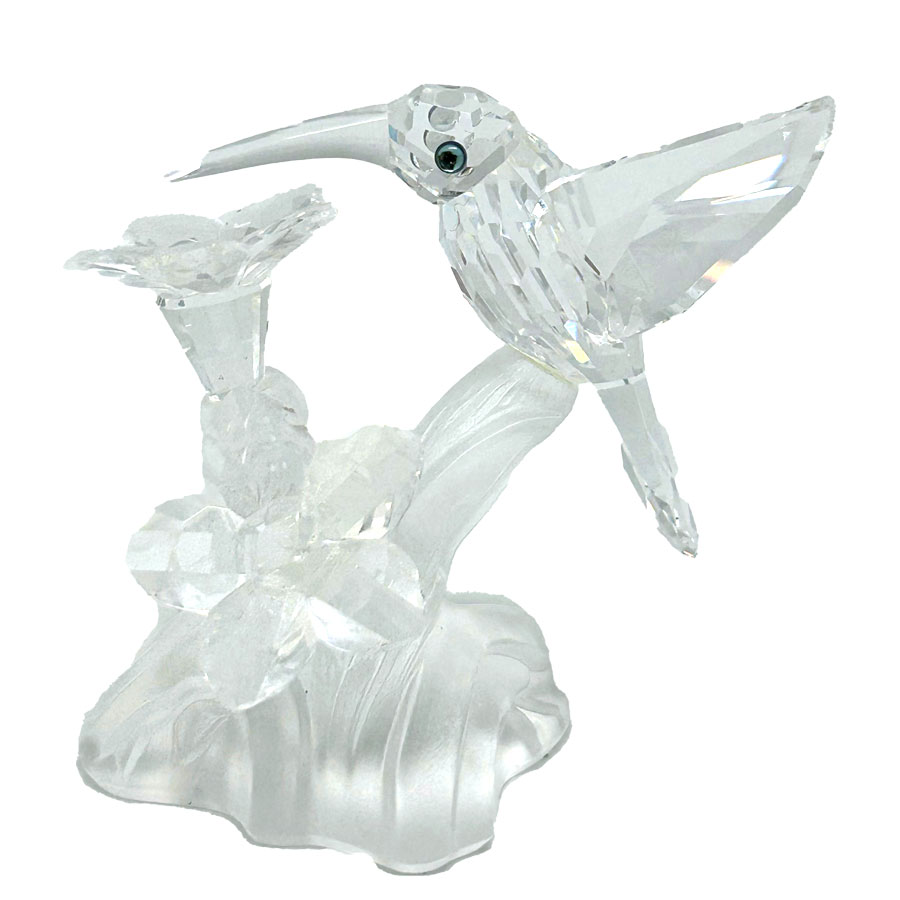 Swarovski Crystal Hummingbird 166184 - Clyde on 4th Antiques