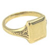 9 Carat Gold Mens Signet Ring Birmingham