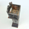 Antique Pocket Watch Wooden Stand In Form Of A Grandfather Clock 19th