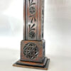 Antique Pocket Watch Wooden Stand In Form Of A Grandfather Clock 19th