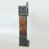 Antique Pocket Watch Wooden Stand In Form Of A Grandfather Clock 19th