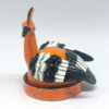 Ardmore-Hand-Painted-Covered-Bird-Bowl-Sthembiso-2009-3 Ardmore Hand Painted Covered Bird Bowl Sthembiso 2009
