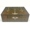 Art Nouveau Jugendstil Metal Mounted  Box