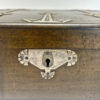 Art Nouveau Jugendstil Metal Mounted  Box