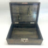 Art Nouveau Jugendstil Metal Mounted  Box