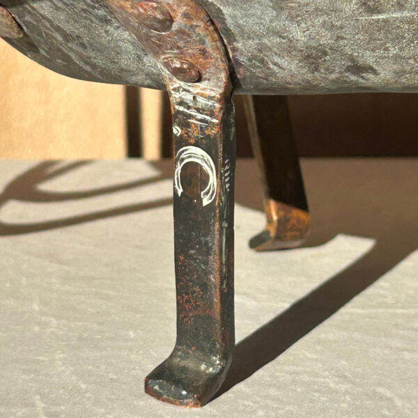 Cape Copper Tart Pan And Cover 20th Applied Handles