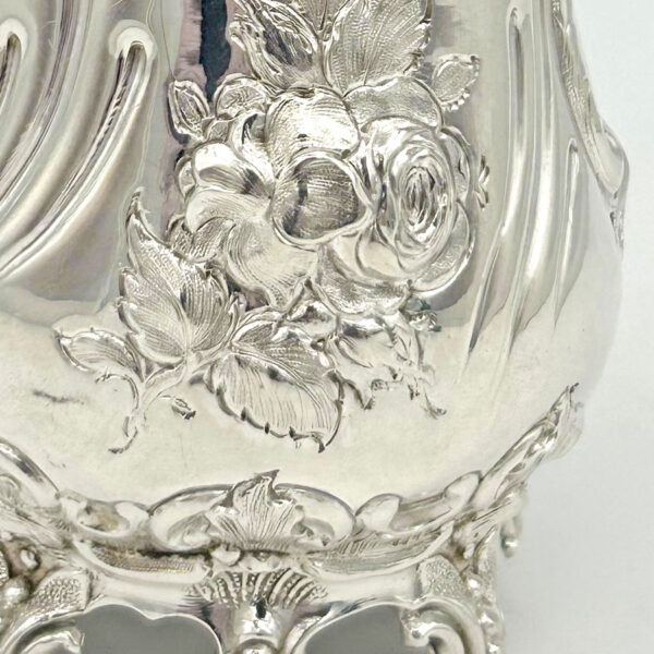 Hallmarked Silver Christening Boxed Set  Martin Hall  Sheffield 1879