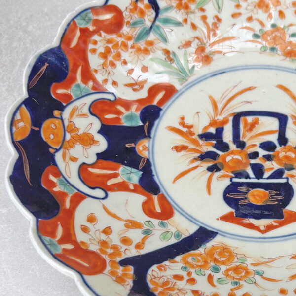 Large Imari Japanese Meiji Period Wall Charger C1868