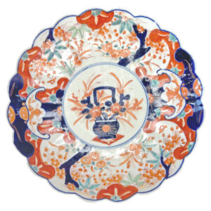 Large Imari Japanese Meiji Period Wall Charger C1868