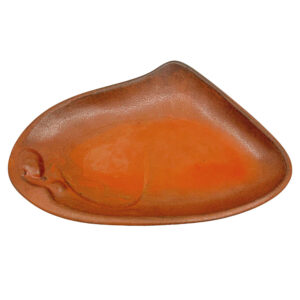 Kalahari Pottery Earthen Pottery Glaze Reclining Figure Bowl