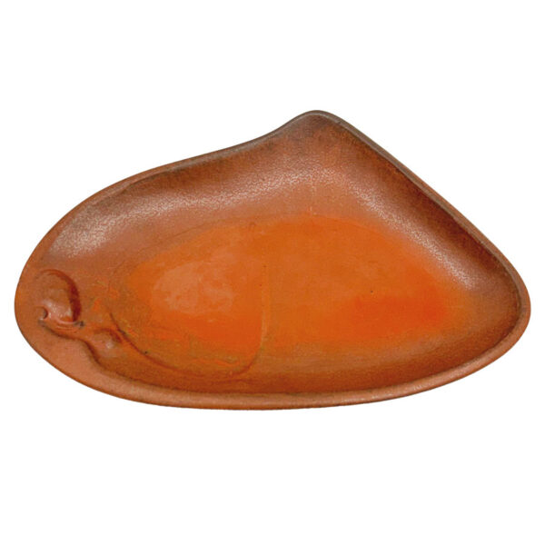 Kalahari Pottery Earthen Pottery Glaze Reclining Figure Bowl