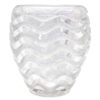Lalique France Meandres French Art Glass Vase C1950
