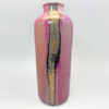 Mid Century Italian Polychrome Enamel Tall Vase By Claudio Pulli C1970