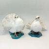 Rosenthal Pair Courting Doves Figurines Designed By Fritz Heinenreich C1950
