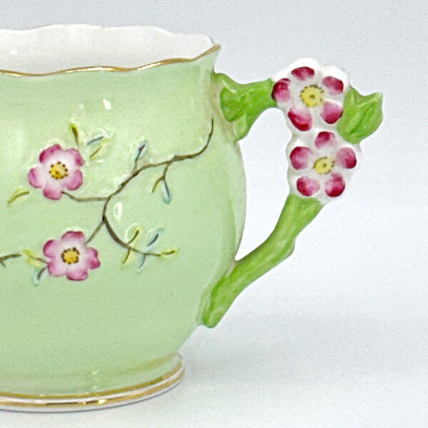 Royal-Albert-Solid-Floral-Handle-Apple-Blossom-Tea-Milk-Jug-86594-2 Royal Albert Solid Floral Handle Apple Blossom Tea Milk Jug 86594