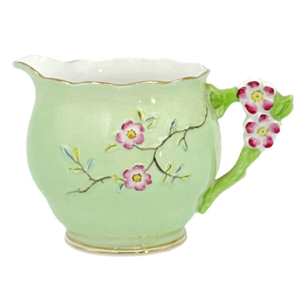 Royal-Albert-Solid-Floral-Handle-Apple-Blossom-Tea-Milk-Jug-86594 Royal Albert Solid Floral Handle Apple Blossom Tea Milk Jug 86594