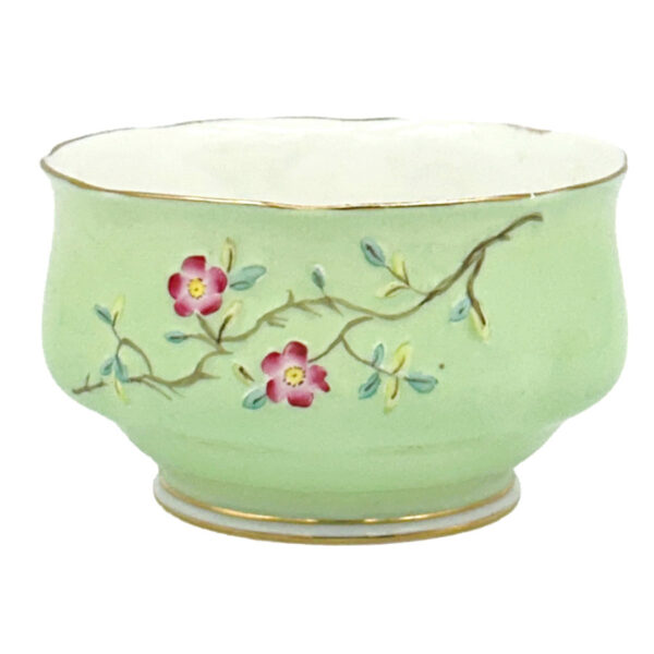 Royal-Albert-Solid-Floral-Handle-Apple-Blossom-Tea-Sugar-Bowl Royal Albert Solid Floral Handle Apple Blossom Tea Sugar Bowl 86594
