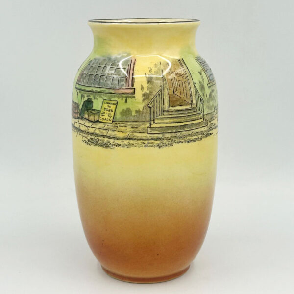 Royal Doulton Captain Cuttle  Dickensware Vase D5175