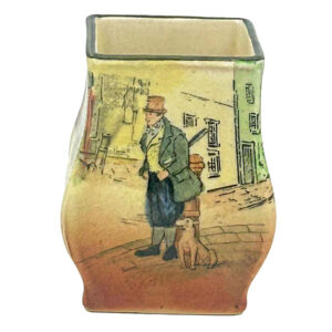 Royal Doulton Dickensware Bill Sykes Miniature Vase