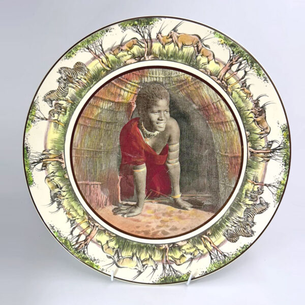 Royal Doulton South African Series Zulu Girl Charger