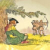 Royal Doulton Under The Greenwood Tree Robin Tab Handled Bon Bon