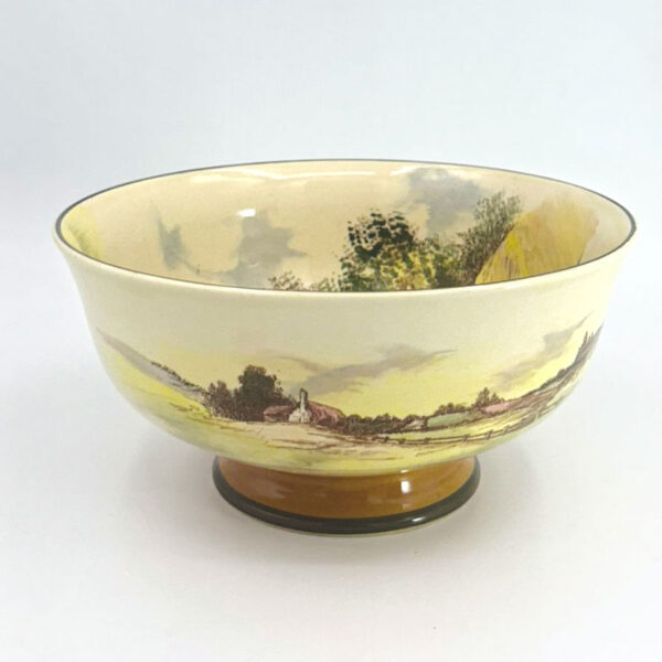 Rustic England Royal Doulton Pedestal Bowl