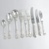 Silver Plated Cooper Brothers Kings Pattern Canteen of Cuttlery 139 Piece