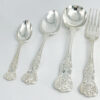 Silver Plated Cooper Brothers Kings Pattern Canteen of Cuttlery 139 Piece