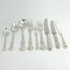 Silver Plated Cooper Brothers Kings Pattern Canteen of Cuttlery 139 Piece
