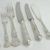 Silver Plated Cooper Brothers Kings Pattern Canteen of Cuttlery 139 Piece