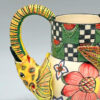 Ardmore Hand Painted Elephant Jug  Sabelo